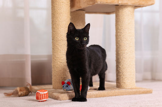 Interactive Games with Scratchers to Engage Cats