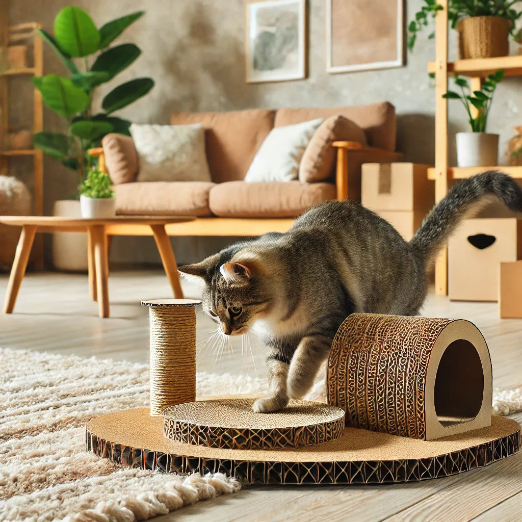 cardboard cat scratcher