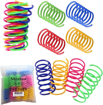 Shizhoo Cat Toy Spring, Large Spiral Coil